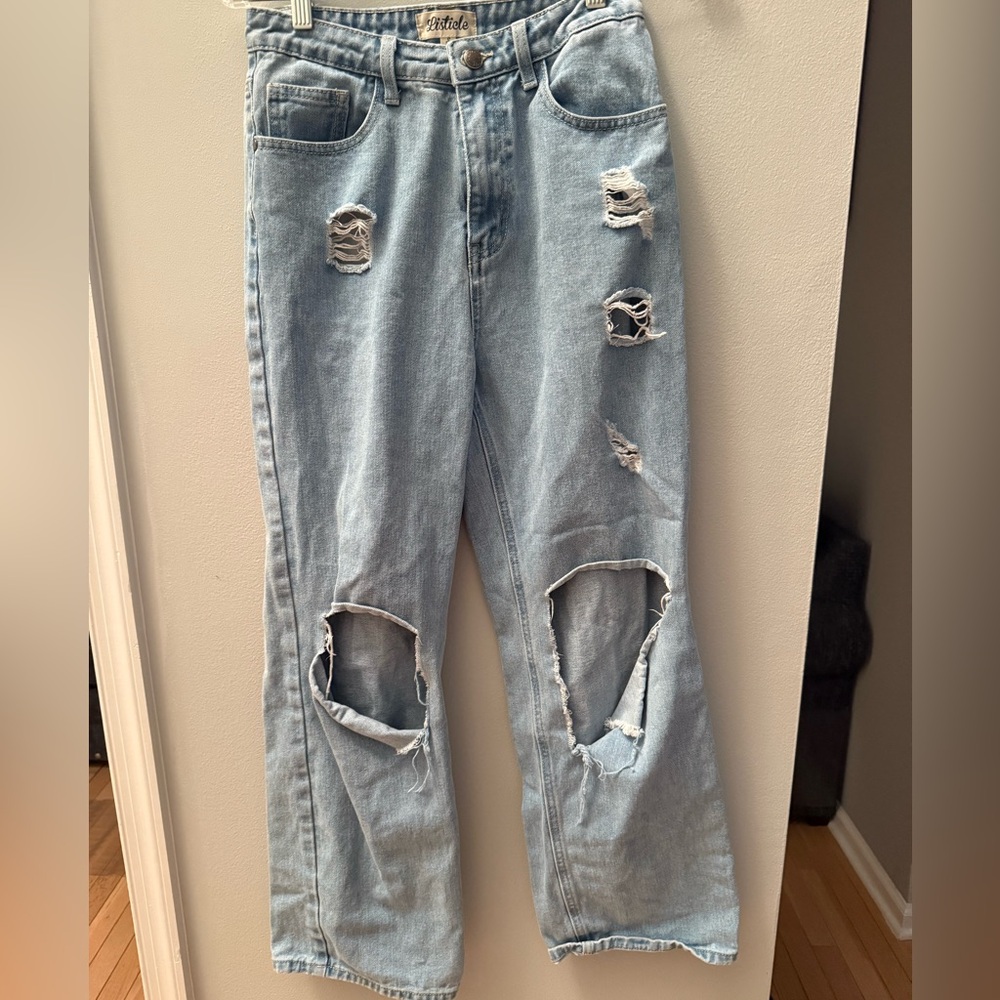 Listicle Light Blue Denim